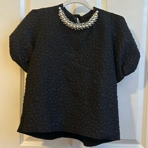 Women’s Boutique Black Blouse - Size S